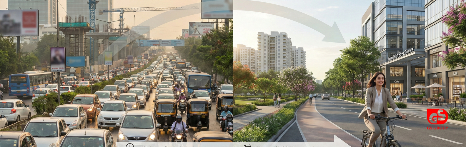 The 20-Minute City: Why Your Office Should Be in Wagholi, Not Hinjewadi