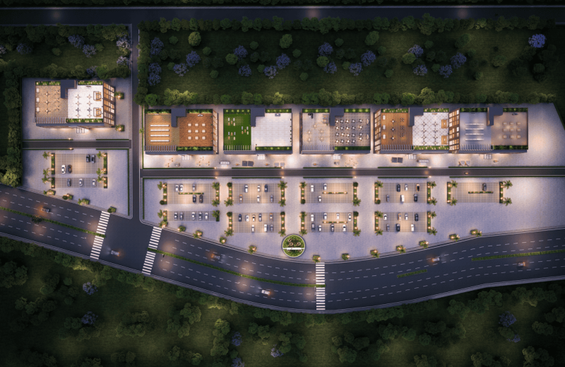 Wagholi Highstreet Top View